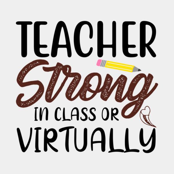 VTD5253 - Teacher Strong In Class or virtually Thumbnail