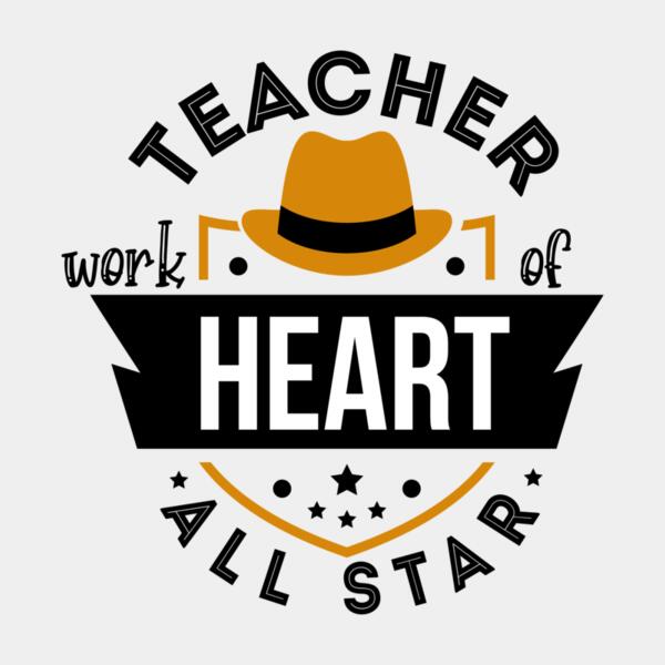 VTD5260 - Teacher work of heart all star Thumbnail