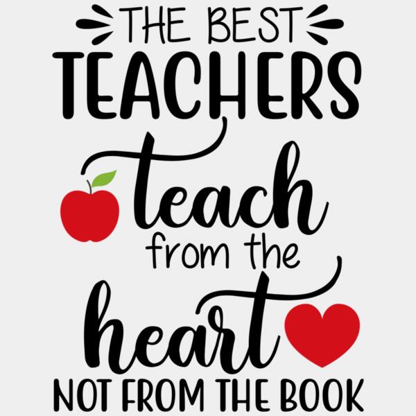 VTD5277 - The best teachers teach from the heart not from the book Thumbnail