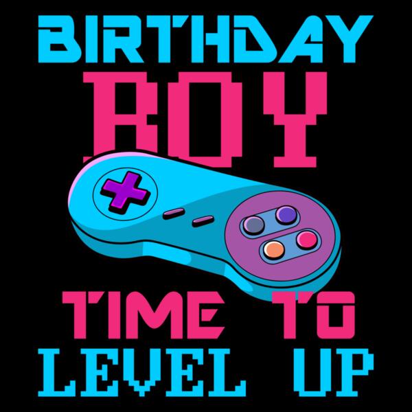 VTD2865 - Birthday Boy Time to Level Up Thumbnail