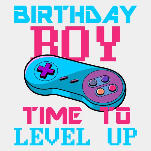 VTD2865 - Birthday Boy Time to Level Up Thumbnail