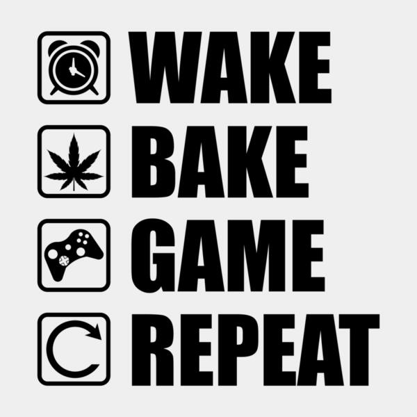 VTD7872 - Wake Bake Game Repeat Thumbnail