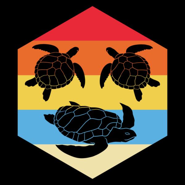 SC002-B39-D09 Retro Sea Turtle Thumbnail
