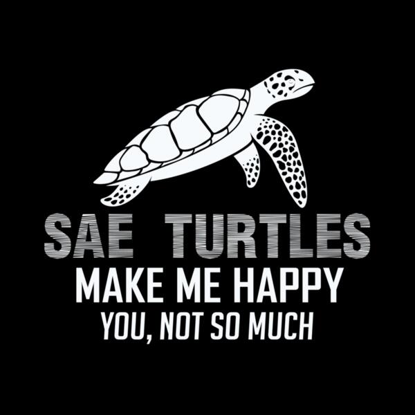 SC002-B39-D27 Sea Turtles Make Me Happy Thumbnail