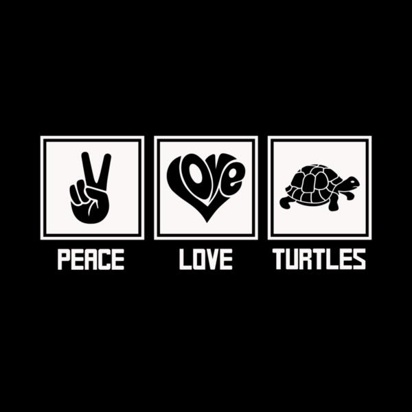 SC002-B39-D30 Peace Love Turtle Thumbnail