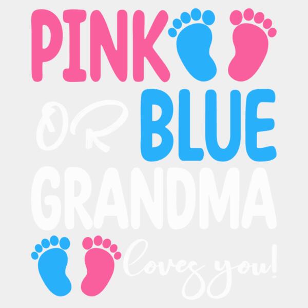 SC002-B20-D31 Pink or bule your grandma loves you Thumbnail