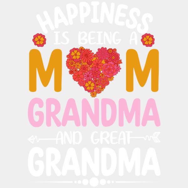 SC002-B20-D38 Happiness Is Being A Mom Grandma Thumbnail