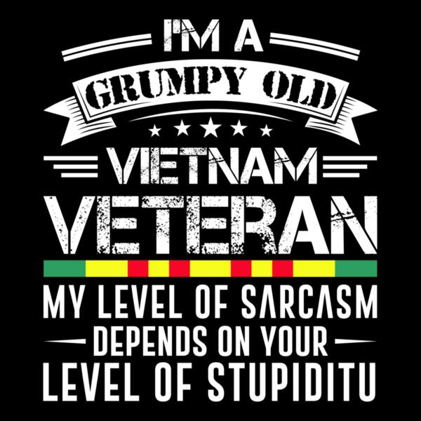 SC002-B19-D22 I am Grumpy Old Vietnam Veteran Thumbnail